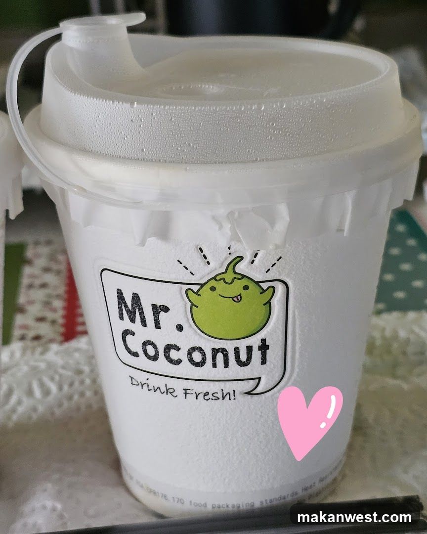 Mr. Coconut Drink Cup