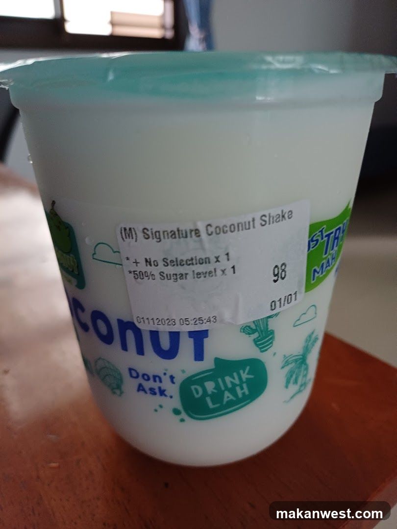 Coconut Shake Cup