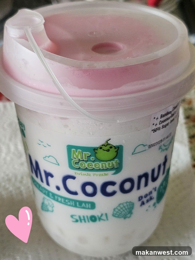 Mr Coconut Drink Cup