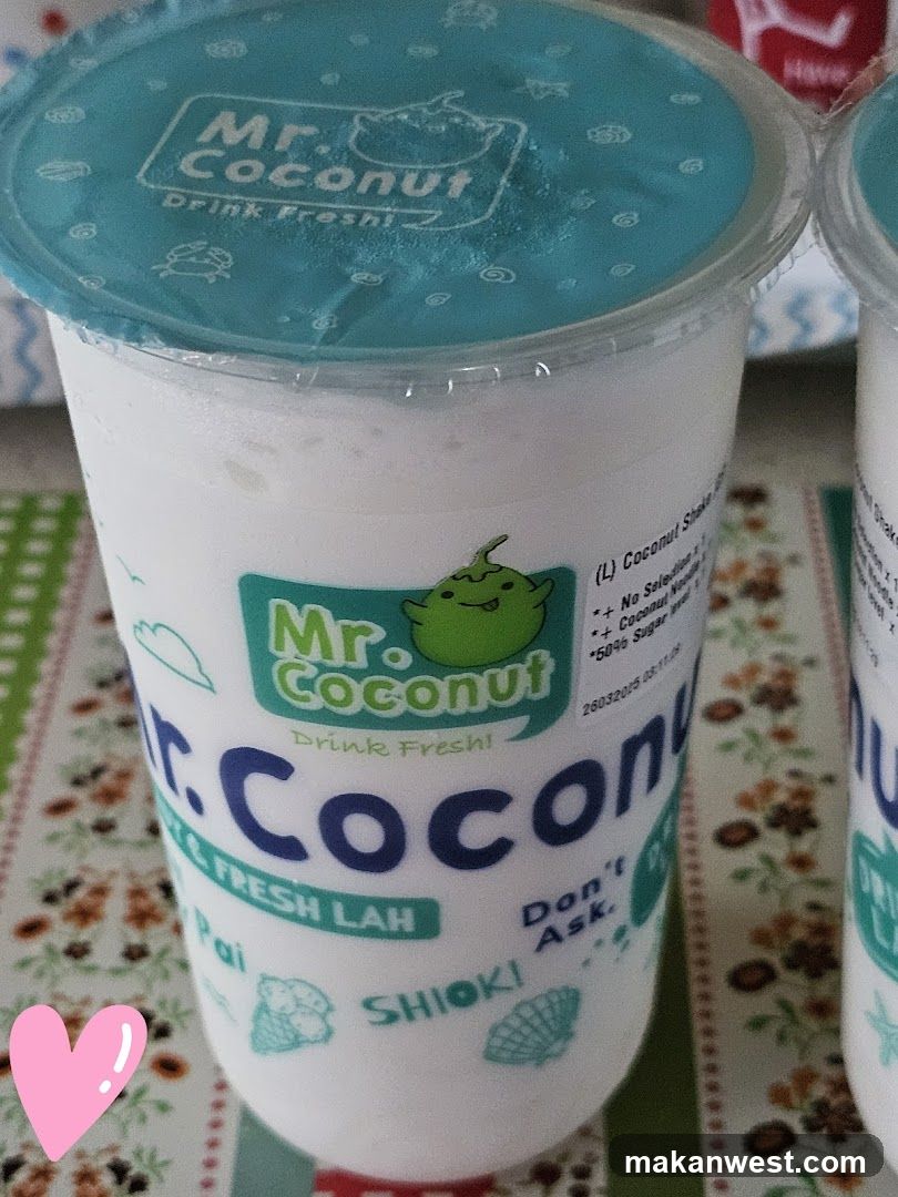 Mr Coconut Drink Cup
