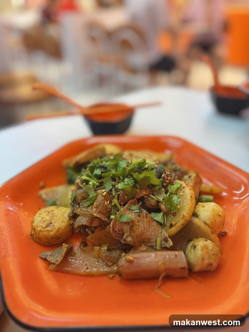 Spicy Stir-fry with Potatoes and Sausage