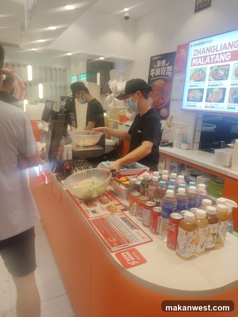 Food Counter Interior