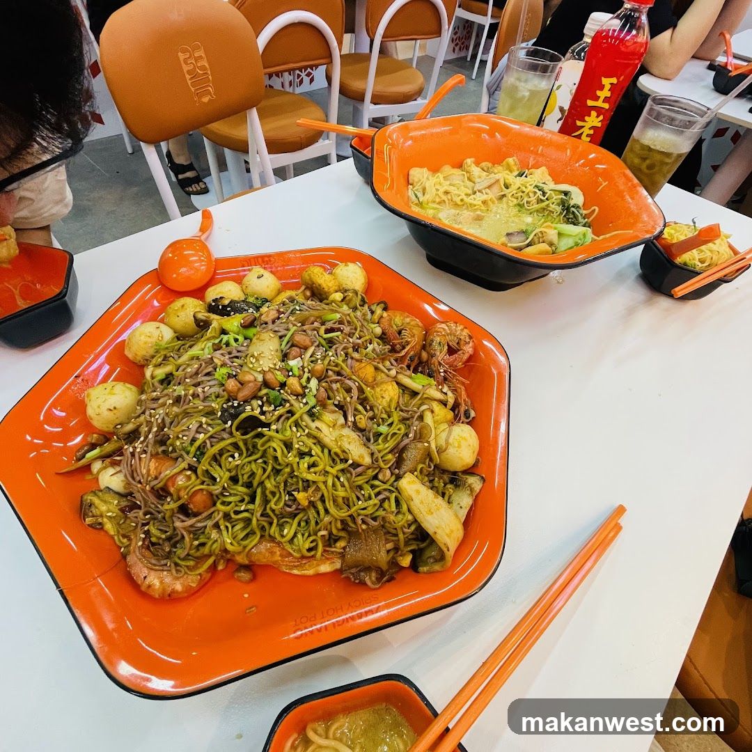 Noodle Dish at Restaurant