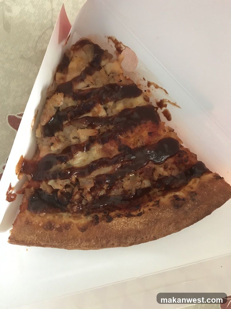 Slice of Pizza with Toppings