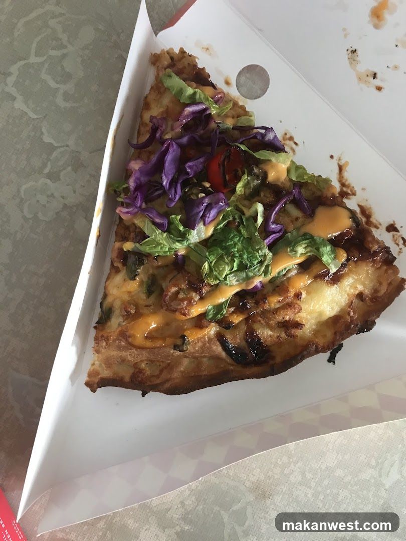 Pizza Slice with Toppings