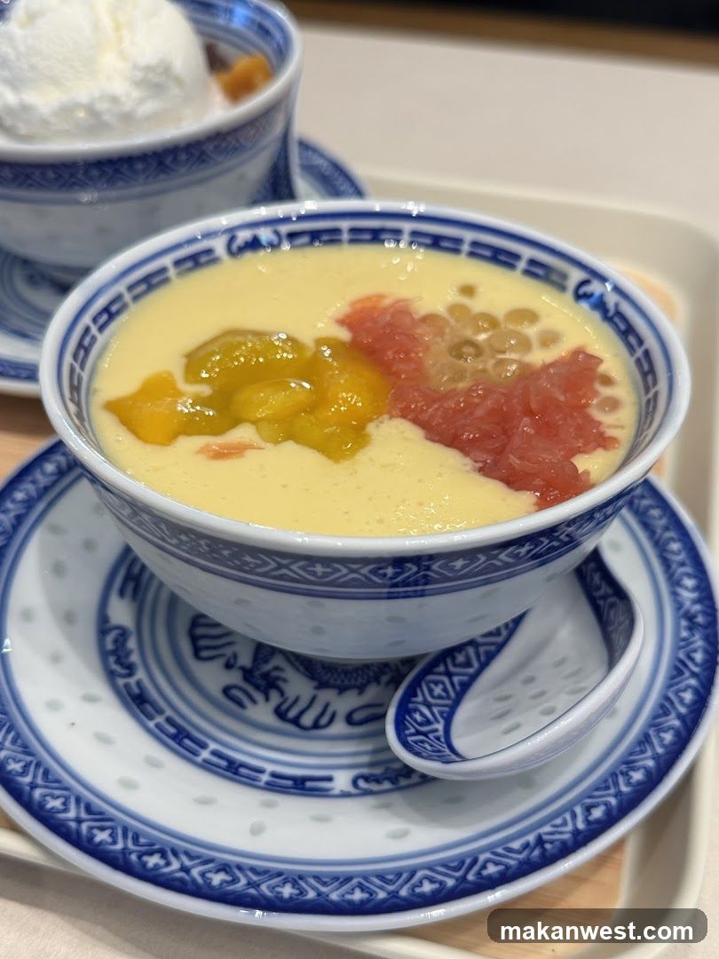 Dessert Bowl with Fruit Toppings
