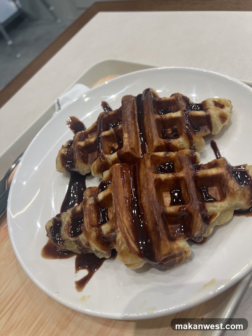 Waffles with Syrup