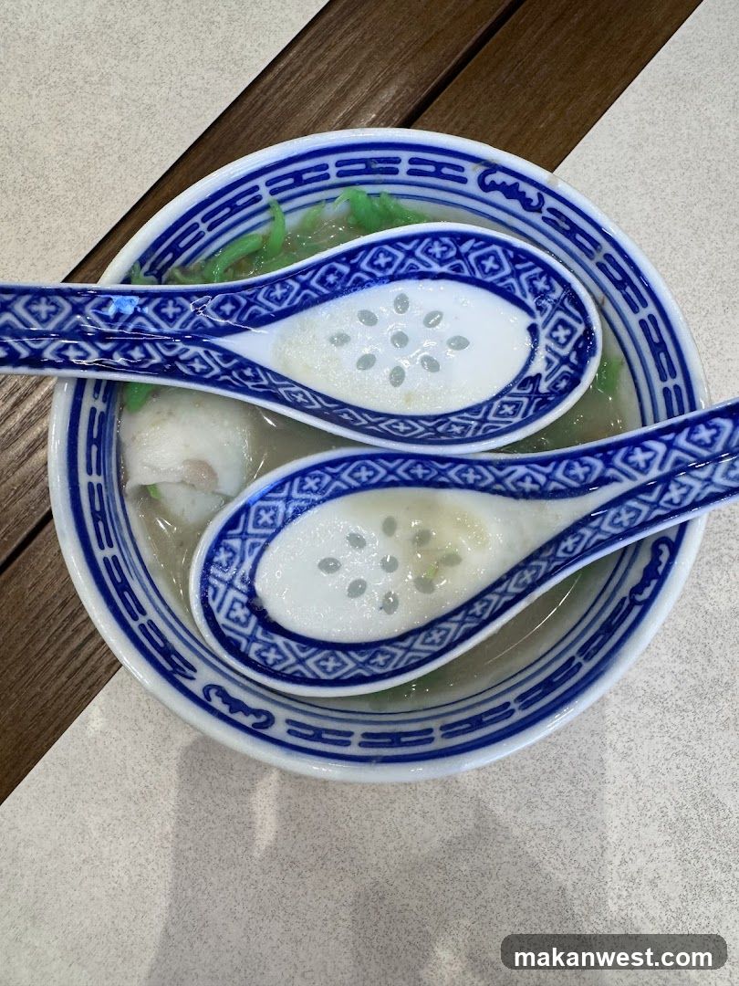 Bowl of Soup with Lotus Seeds