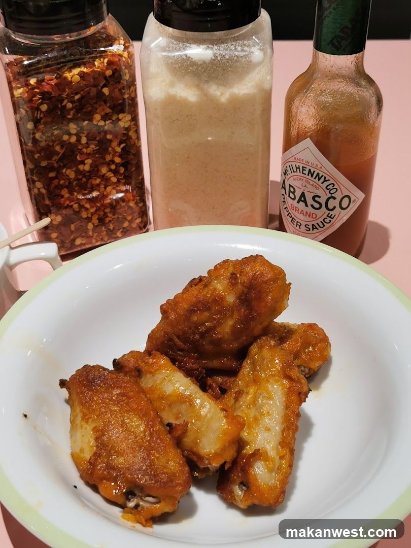 Fried Chicken Wings with Seasonings