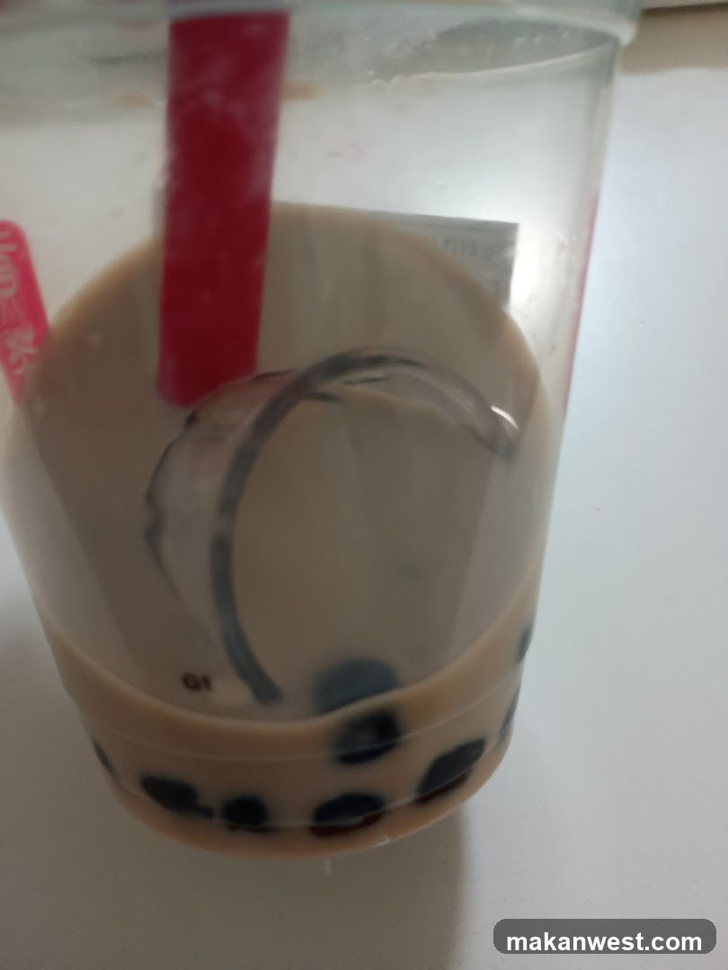 Boba Milk Tea Cup
