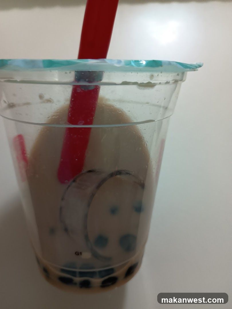 Boba Milk Tea Cup