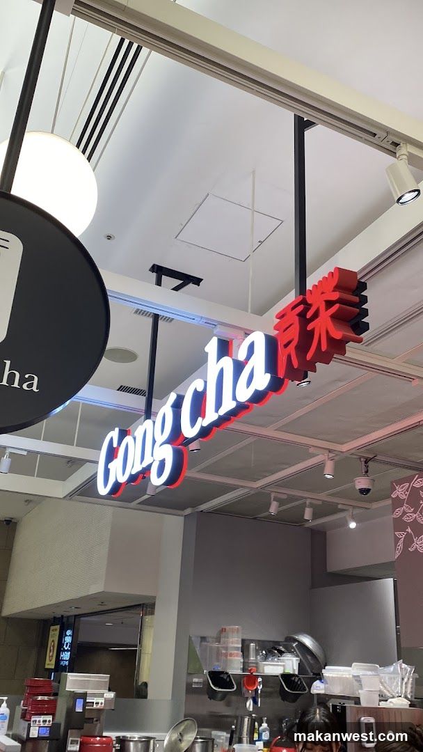 Gong cha interior view