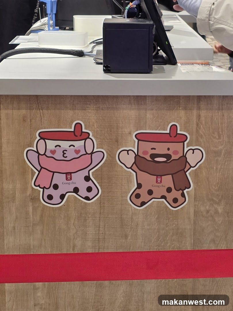 Counter with Character Stickers