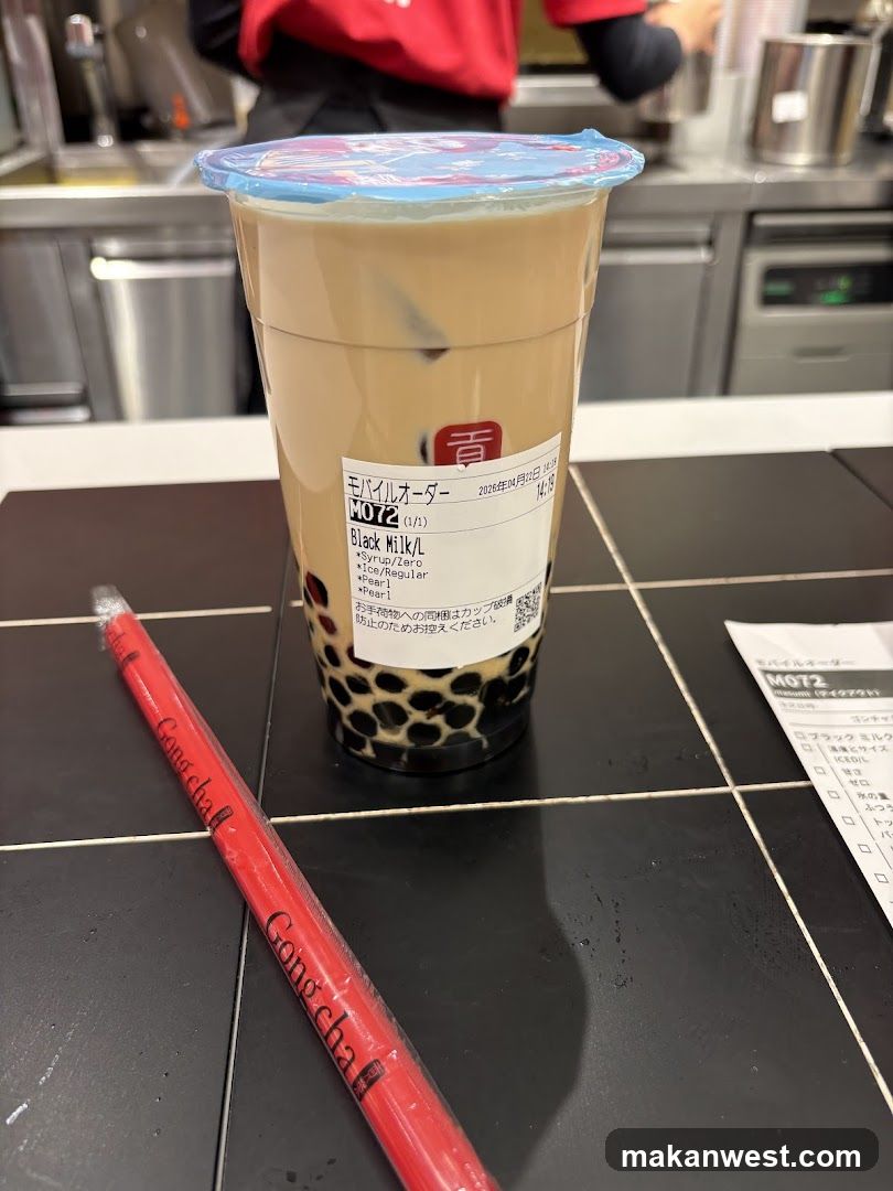 Boba Milk Drink