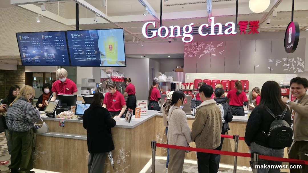 Gong cha interior scene