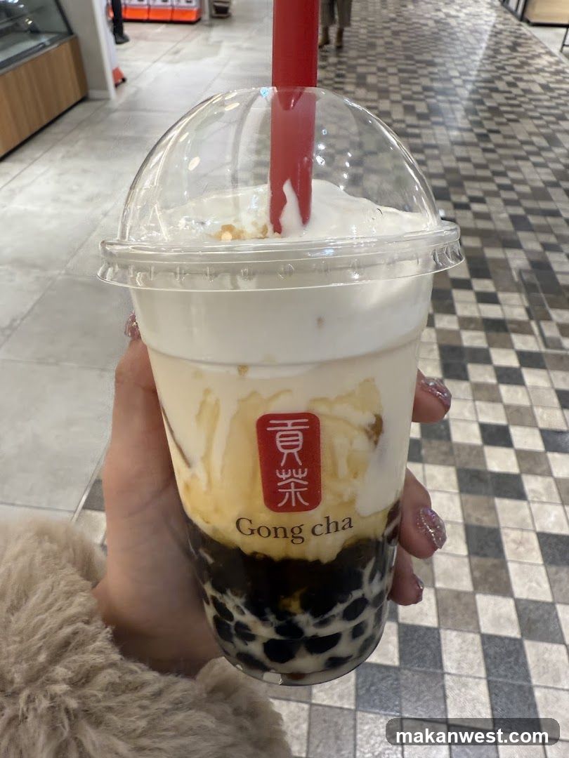 Gong cha Bubble Tea Drink