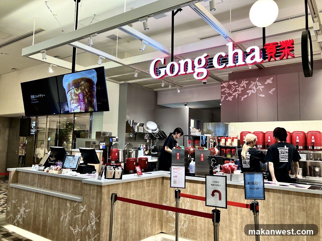 Gongcha Store Interior