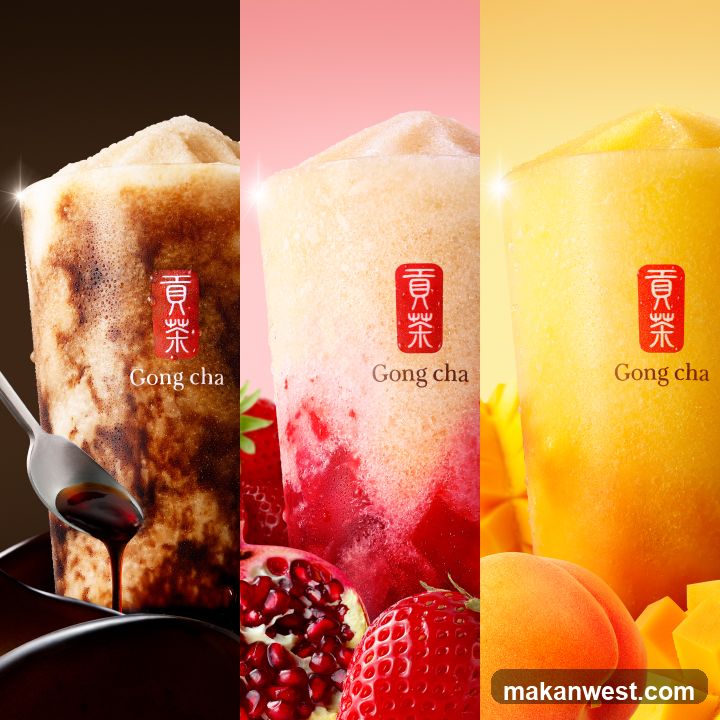 Gong cha Product Display