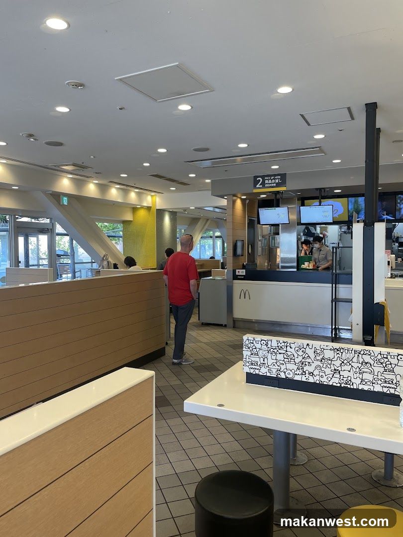 McDonald's Interior View