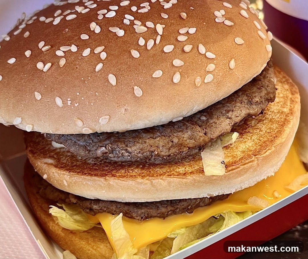 Double Cheeseburger in Box