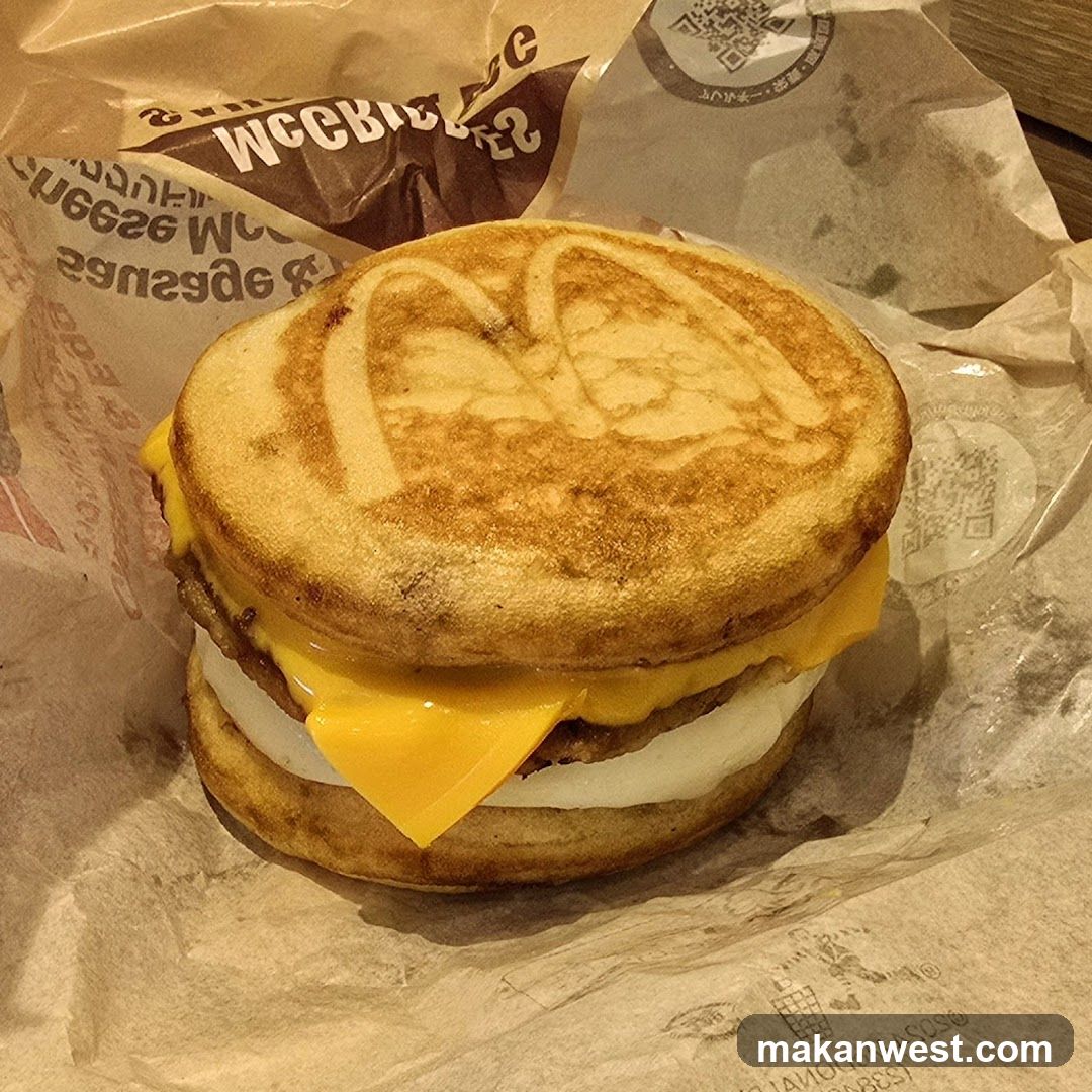 McDonald's McGriddle Sandwich