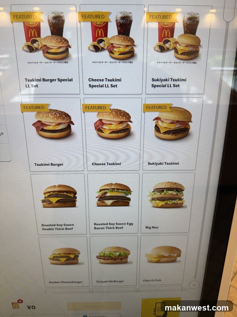 McDonald's Menu Board