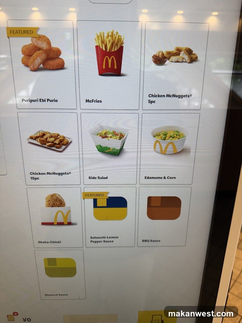 McDonald's Menu Board