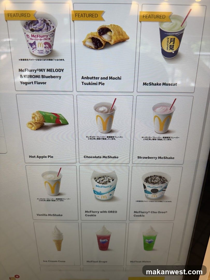 McDonald's Menu Board