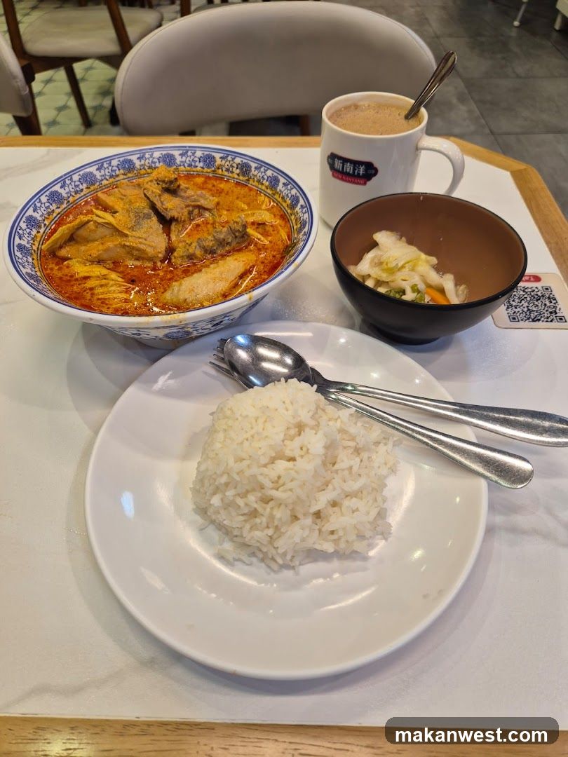 Dining Table with Curry and Rice