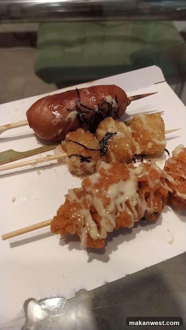 Skewered Food Items