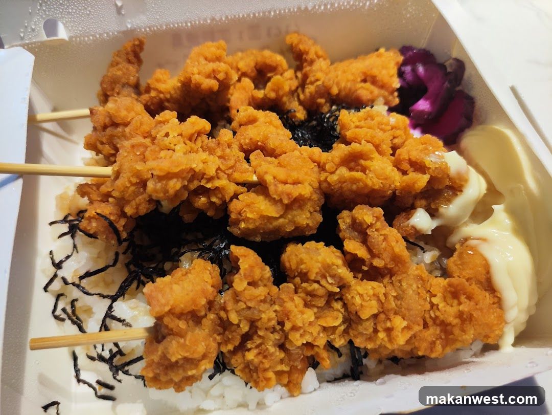 Fried Chicken Rice Bowl