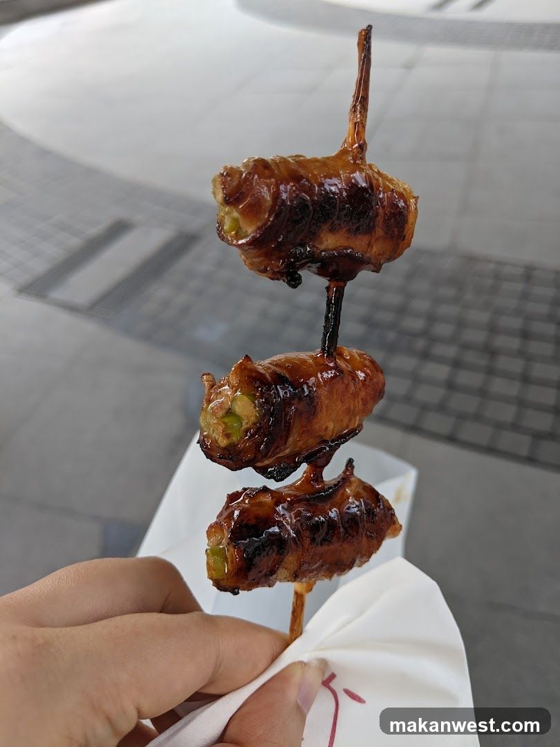 Grilled Skewer Food Item
