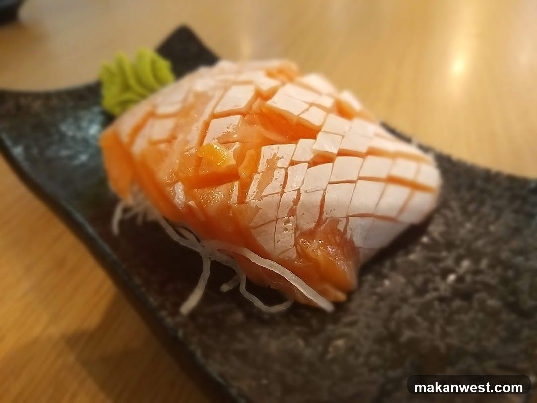 Sashimi Platter with Wasabi and Ginger