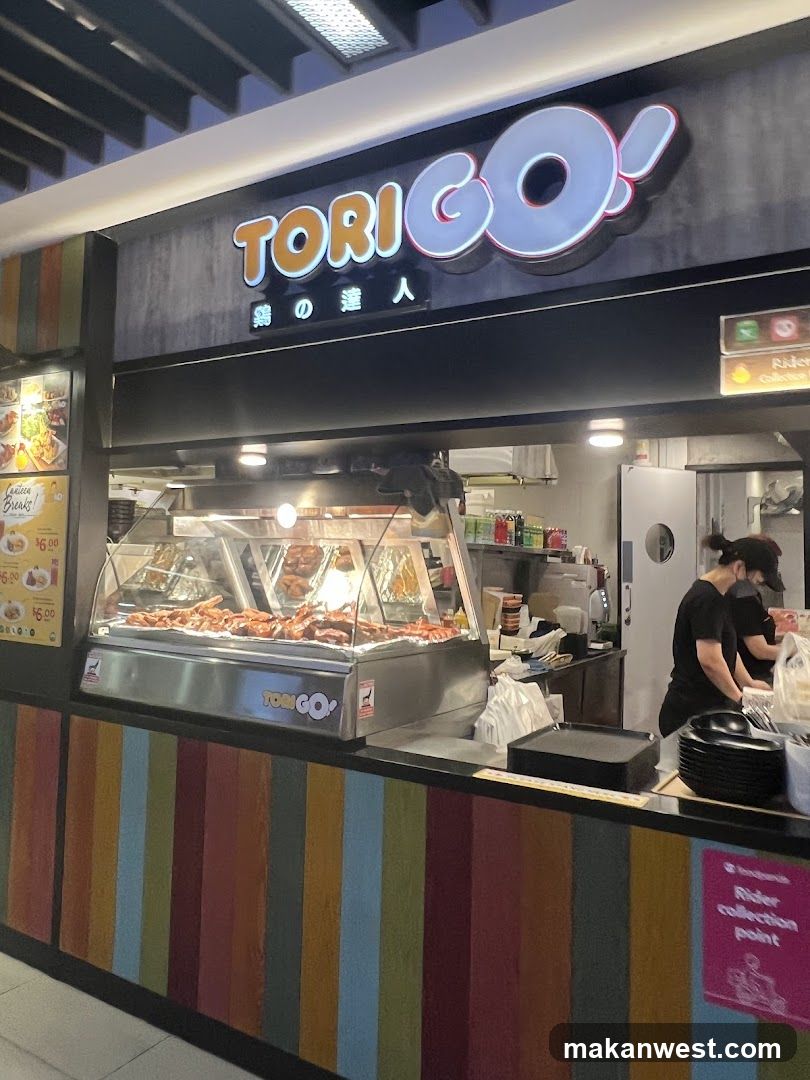 ToriGo! Food Stall Interior View