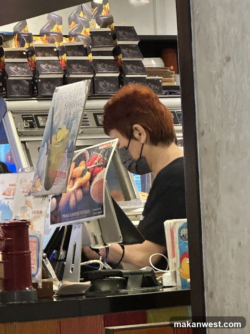 Staff at Counter