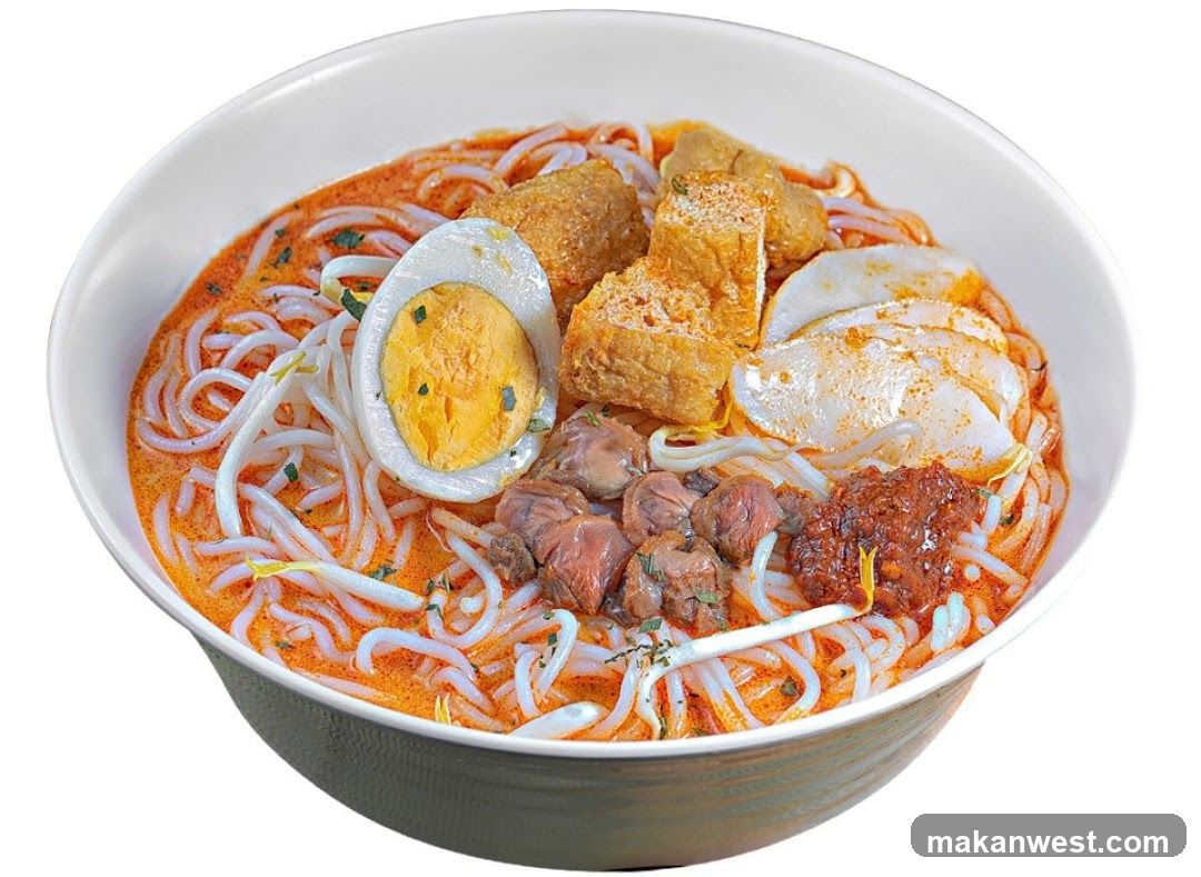 Spicy Noodle Bowl with Tofu and Egg