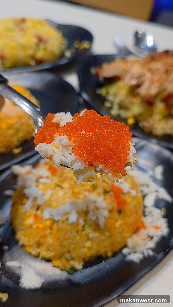 Sushi Fried Rice with Salmon Roe
