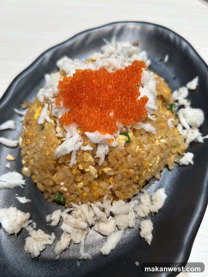 Fried Rice with Roe and Crab