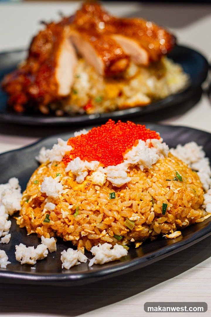 Fried Rice with Tuna Roe and Chicken