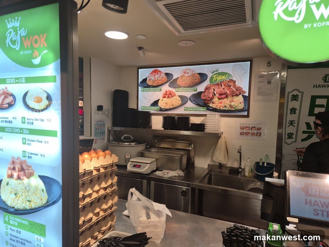 Raja Wok Interior View