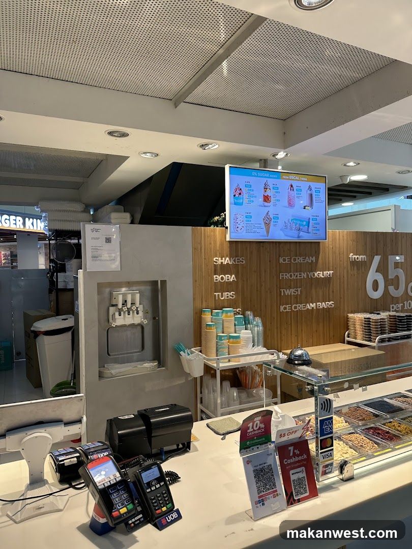 Ice Cream Shop Interior