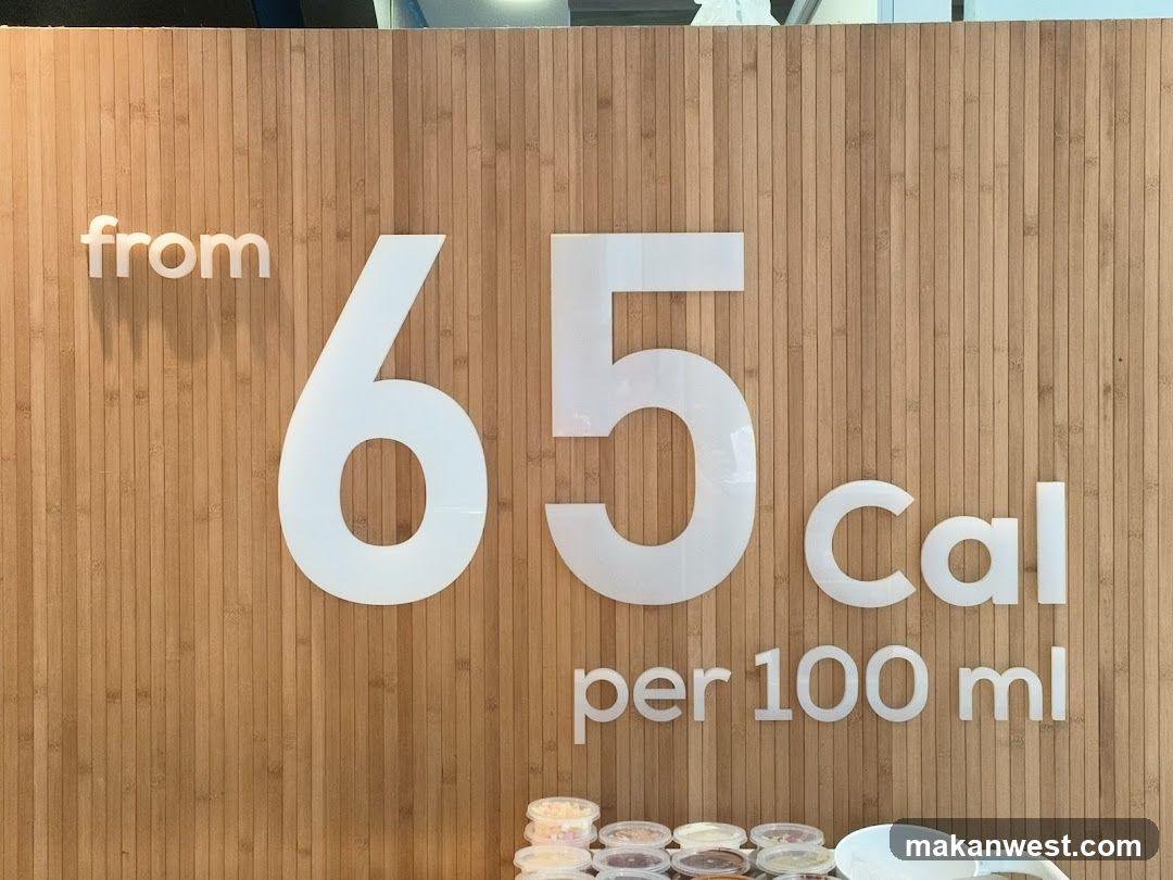 Calorie Information Sign