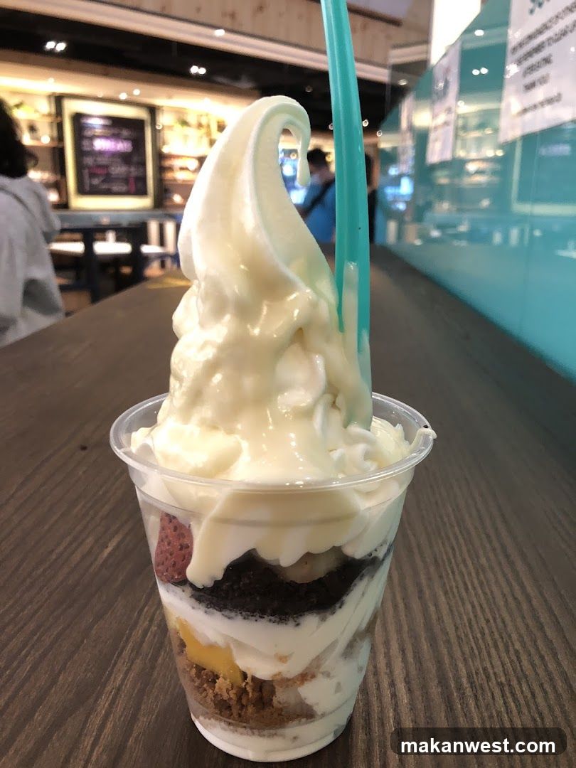 Soft Serve Dessert Cup