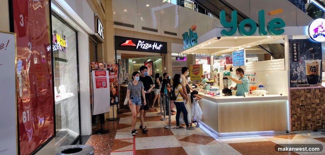 Shopping Mall Interior Scene