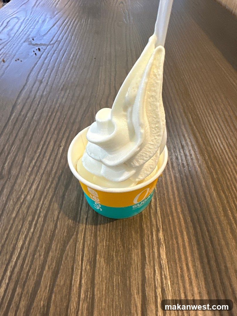 Soft Serve Dessert Cup