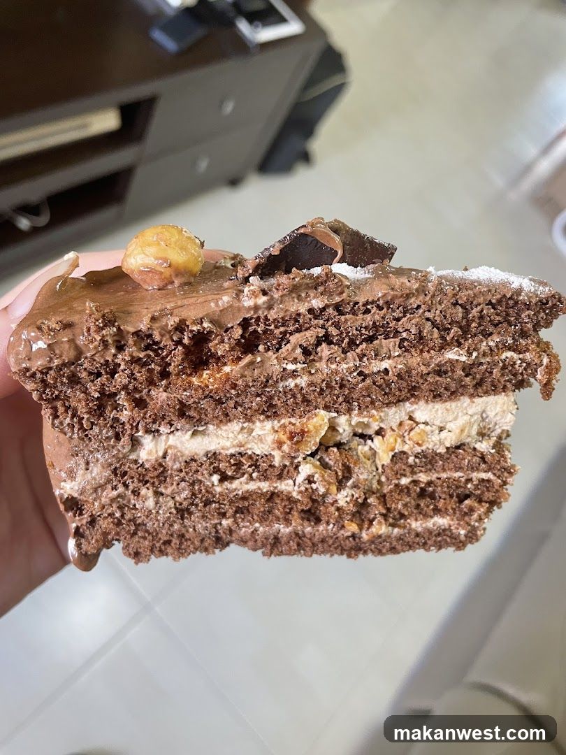 Chocolate Cake Slice