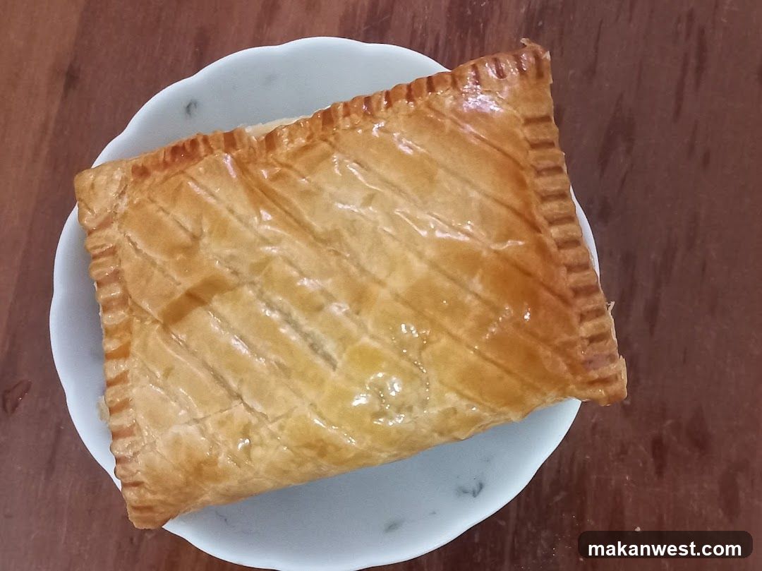 Pastry on a plate