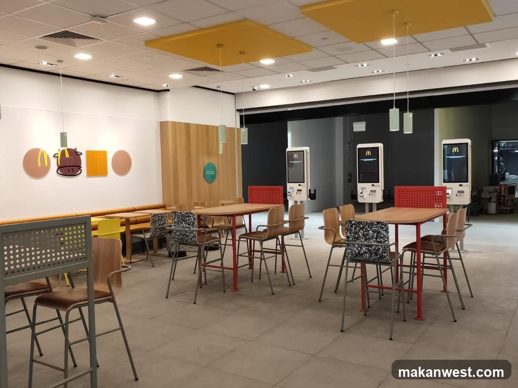 McDonald's Interior Dining Area