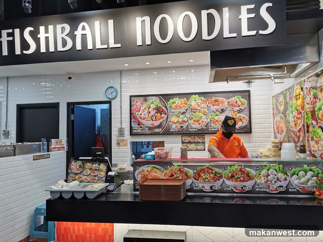 Fishball Noodles Counter