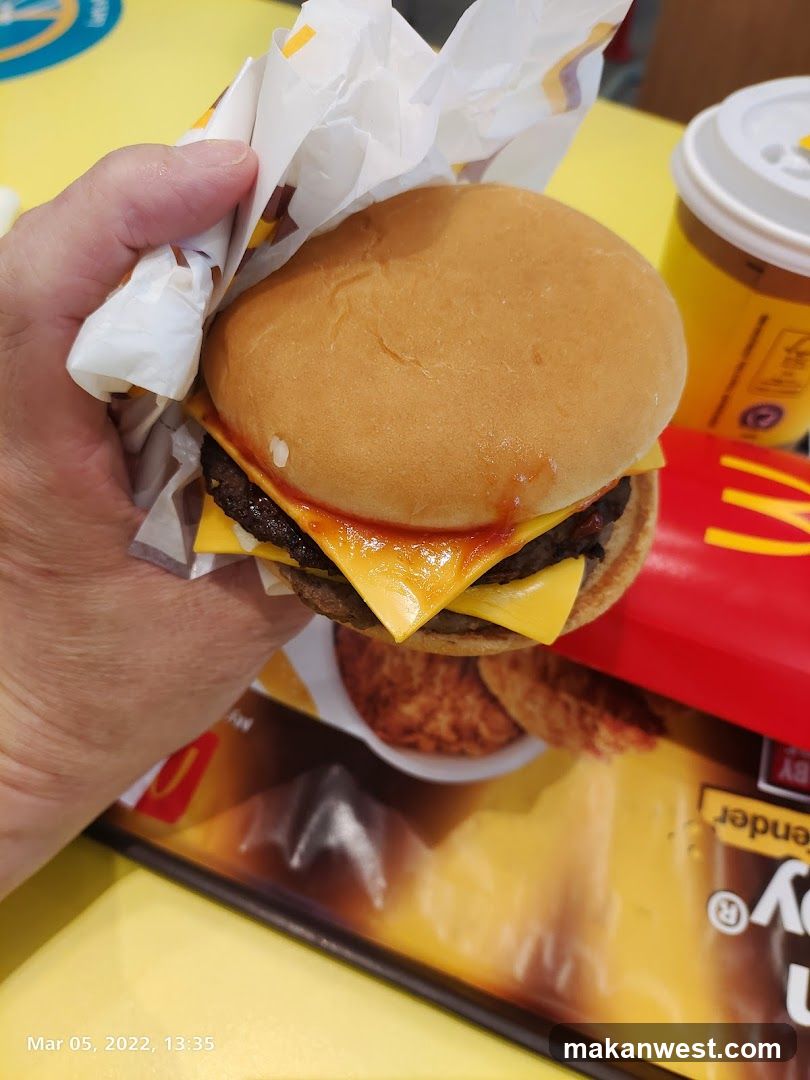 McDonald's Burger and Drink